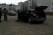 СКР показал подорванный автомобиль российского чиновника