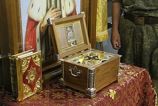 Мощи благоверного князя Александра Невского доставили в Успенский собор Коломны