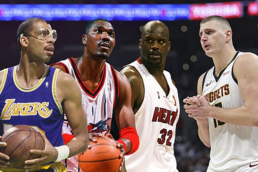 Сравнение Николы Йокича из «Денвера» с легендарными центровыми НБА: Шакил О’Нил, Хаким Оладжьювон, Карим Абдул-Джаббар