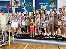 Вологжанки завоевали серебряную медаль в Кубке Деда Мороза по баскетболу