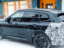 Новый BMW X3 M засветился в ходе тестов