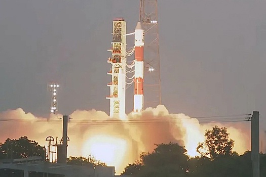 Запущенная 12 января в Индии ракета не смогла вывести на орбиту 16 спутников