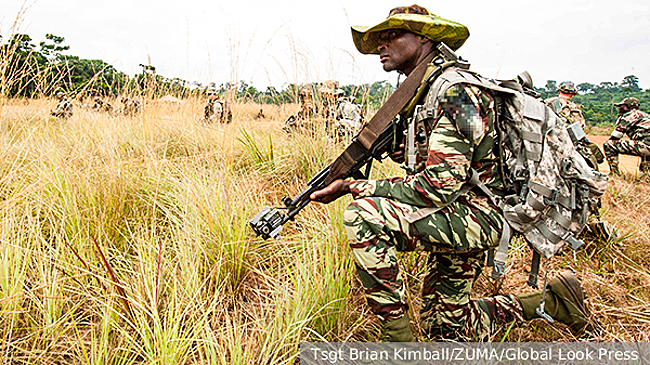 Российские специалисты отразили вторжение в сердце Африки