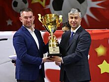 В Ростове чествовали победителей и призеров городского Первенства по футболу