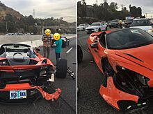 Американец разбил арендованный McLaren 720S за 22 миллиона рублей