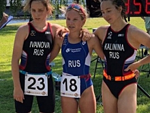 Волгоградка Захарова победила на соревнованиях по триатлону в Беларуси