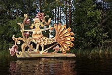 Русалка, леший, водяной: в Кенозерье появятся семь деревянных скульптур от «Сборной Тайболы»