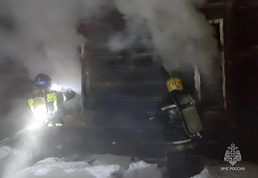 Пенсионер погиб во время пожара в Калужской области