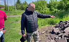 На кладбище поселка Глушково чиновники Курской области наводят порядок