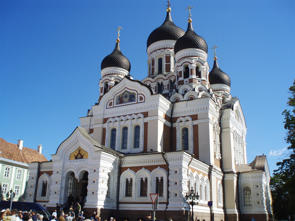 Александро-Невский собор, Таллин, Эстония, Европа
