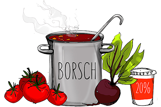 Борщ с грибами и фасолью - пошаговый рецепт с фото на Повар.ру