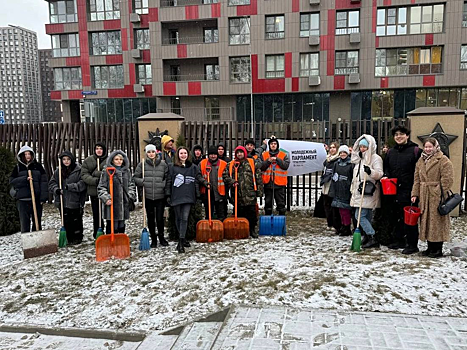 "ПОМНИТЬ = ДЕЙСТВОВАТЬ!" патриотическое мероприятие Молодёжной палаты района Нагатинский затон