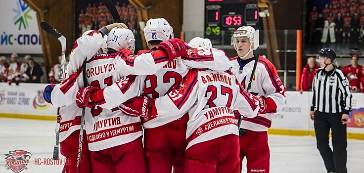 Хоккеисты «Ижстали» победили в Ростове-на-Дону