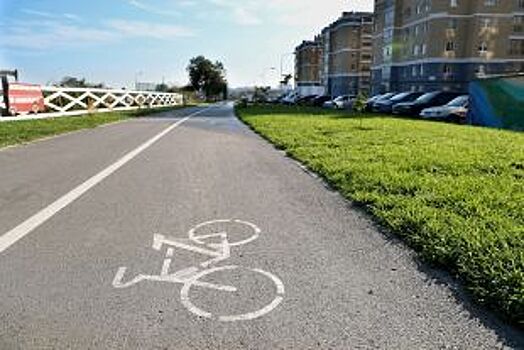 В Копейске строят вторую велодорожку для любителей и спортсменов