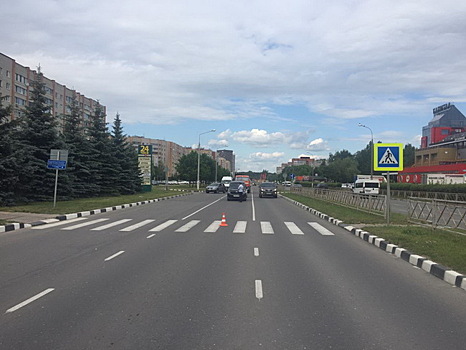 Mercedes сбил пожилую женщину