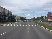 Mercedes сбил пожилую женщину