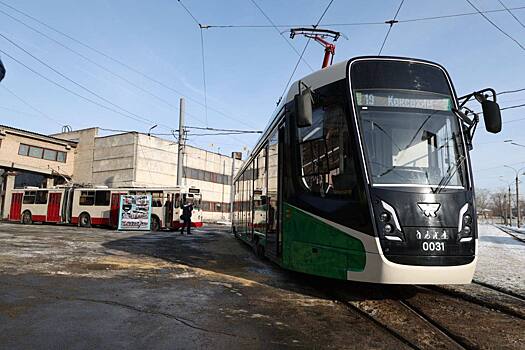 УКВЗ начал поставку новых трамваев в Челябинск из первой партии 2023 года