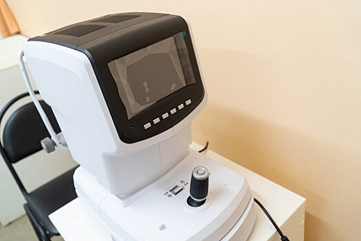 Более 600 жителей Юрьянского района прошли обследование на новом офтальмологическом рефрактометре