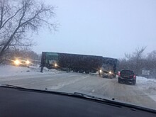 На Южном обходе водитель большегруза устроил массовое ДТП