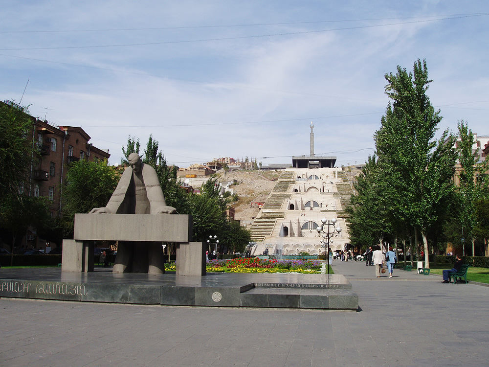 Каскад, Ереван, Армения, Европа