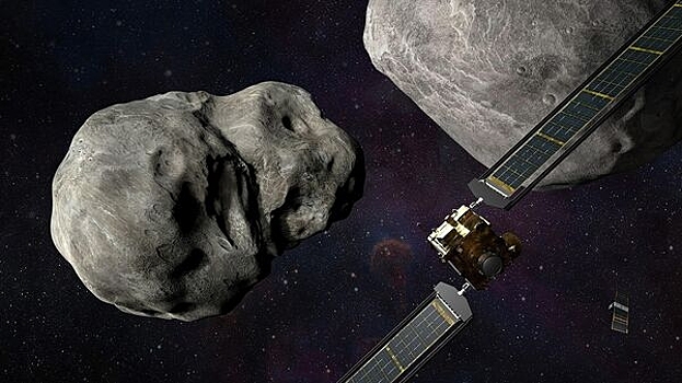 Зонд DART успешно изменил траекторию астероида