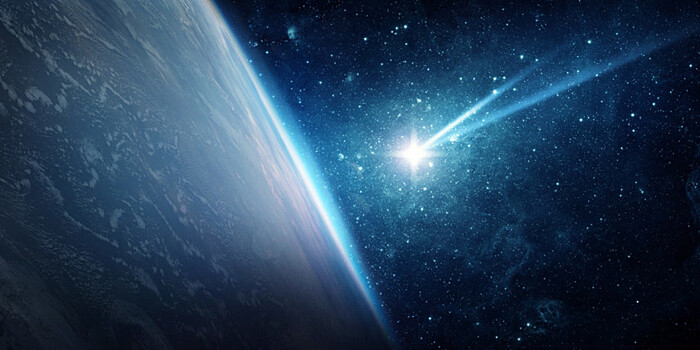 К Земле приближается комета с огромным пылевым хвостом