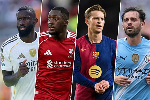 Топ-футболисты с истекающими контрактами через один год, Конате, Куртуа, Рюдигер, де Йонг, Силва, Левандовски, Меньян, Юпамекано