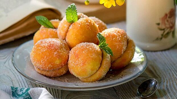 Рецепт печенья «персики»