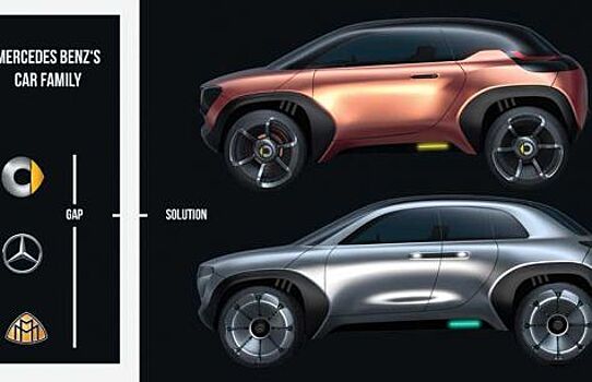 Концепт Baby Benz стал бы отличным дополнением к линейке EQ от Mercedes-Benz