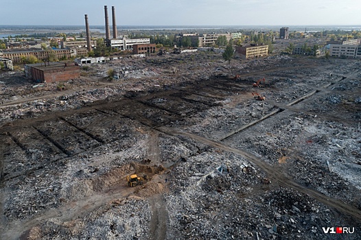 Руины прошлого: в Волгограде разрушают остатки Тракторного завода