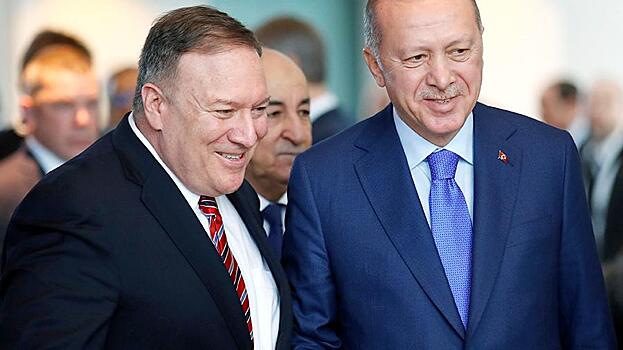 Эрдоган и Помпео покинули берлинскую конференцию по Ливии