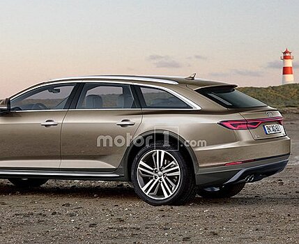 Опубликованы рендеры нового Audi A6 Allroad