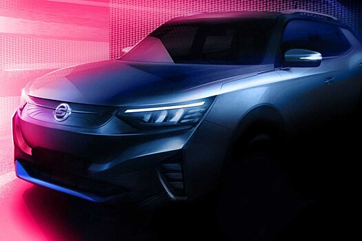 Появились изображения первого электрокара SsangYong