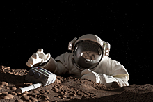 Подготовка российского космонавта к высадке на Луну: видео