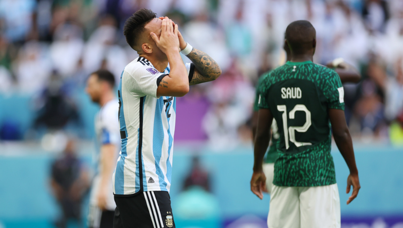 Саудовская Аравия сенсационно обыграла Аргентину в матче ЧМ 2022 по футболу