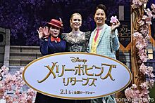 Фото: Эмили Блант привезла «Мэри Поппинс» на премьеру в Японию