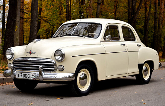 В ФРГ продают уникальный седан ГАЗ М20 «Победа» за 30 тысяч евро