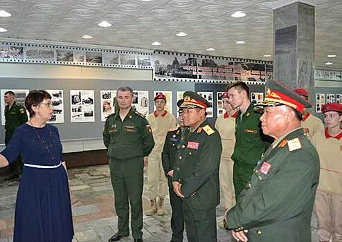 Культурную программу готовят военнослужащие ВВО для гостей из Лаоса в Приморском крае