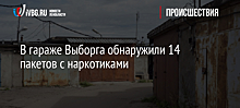 В гараже Выборга обнаружили 14 пакетов с наркотиками