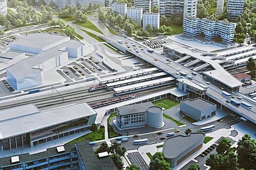 Вокзал ВСМ в Крюково станет промежуточной остановкой для междугородних поездов