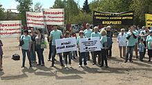 Обманутые дольщики вышли на митинг в Жуковском