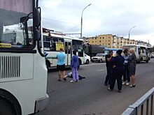 В полиции сообщили подробности наезда ПАЗ на пешехода