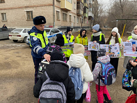 В Оренбургской области полицейские проведи рейдовое мероприятие «Смотри в оба! Будь заметен!»