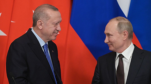 В администрации Эрдогана не подтвердили готовящийся визит Путина в Турцию