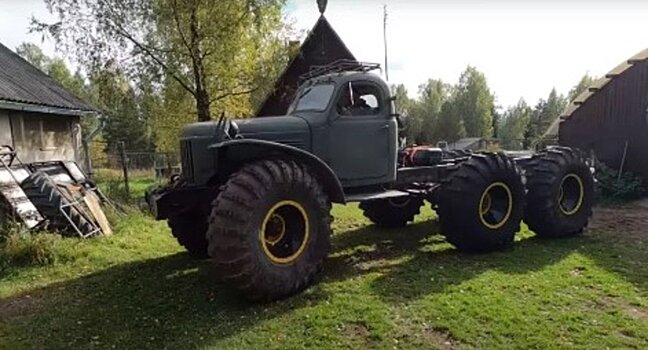 ЗИЛ-157 получил шестиколесное шасси ракетовоза