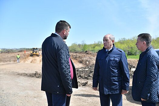 Валерий Радаев проверил строительство объектов в Энгельсе