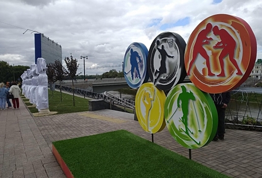 В Омске нашли вандала, который испортил кольца на новой Аллее олимпийцев
