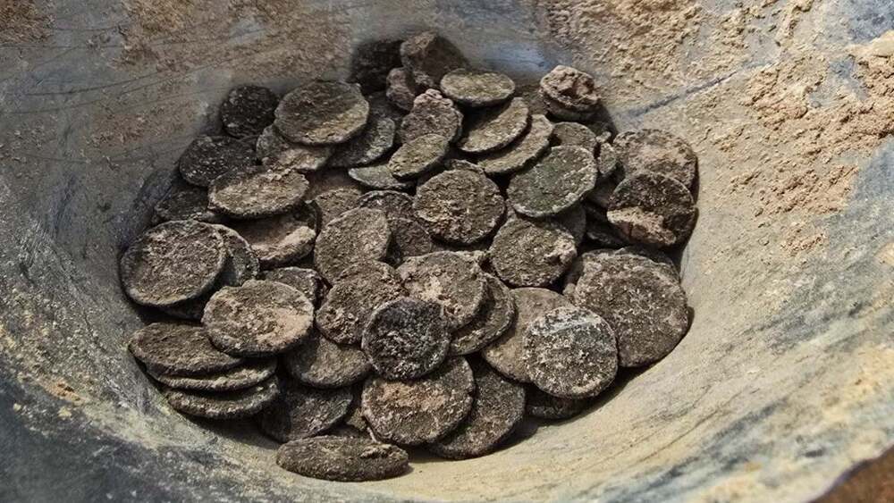 В Хорватии нашли 302 римские монеты на месте древней сторожевой башни