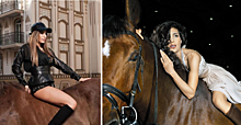7 знаменитых российских красавиц, любящих прокатиться верхом на коне