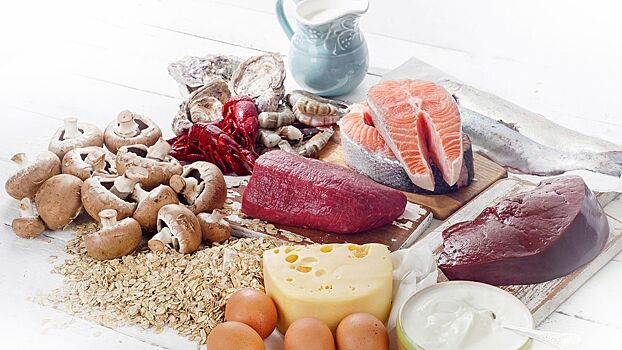 Моллюски и другие продукты, в которых много витамина В12